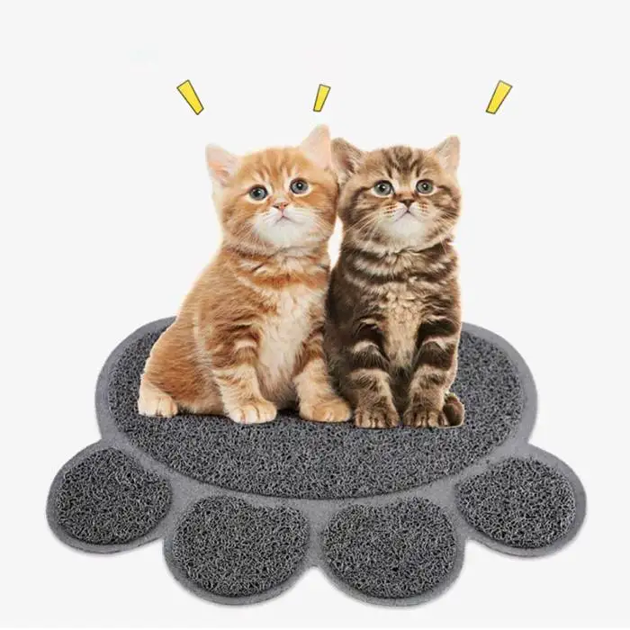 Коврики для ловли кошек 30*40 см ПВХ эластичные волоконные коврики для кошек коробки для мусора QJS магазин