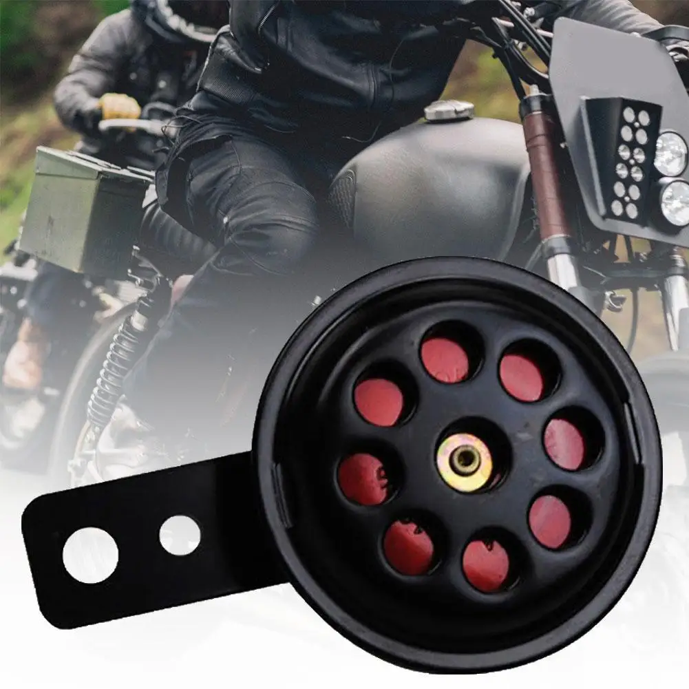 

Universal 12V 105db Motorcycle Motorbike Electric Horn Round Loud Speaker Siren