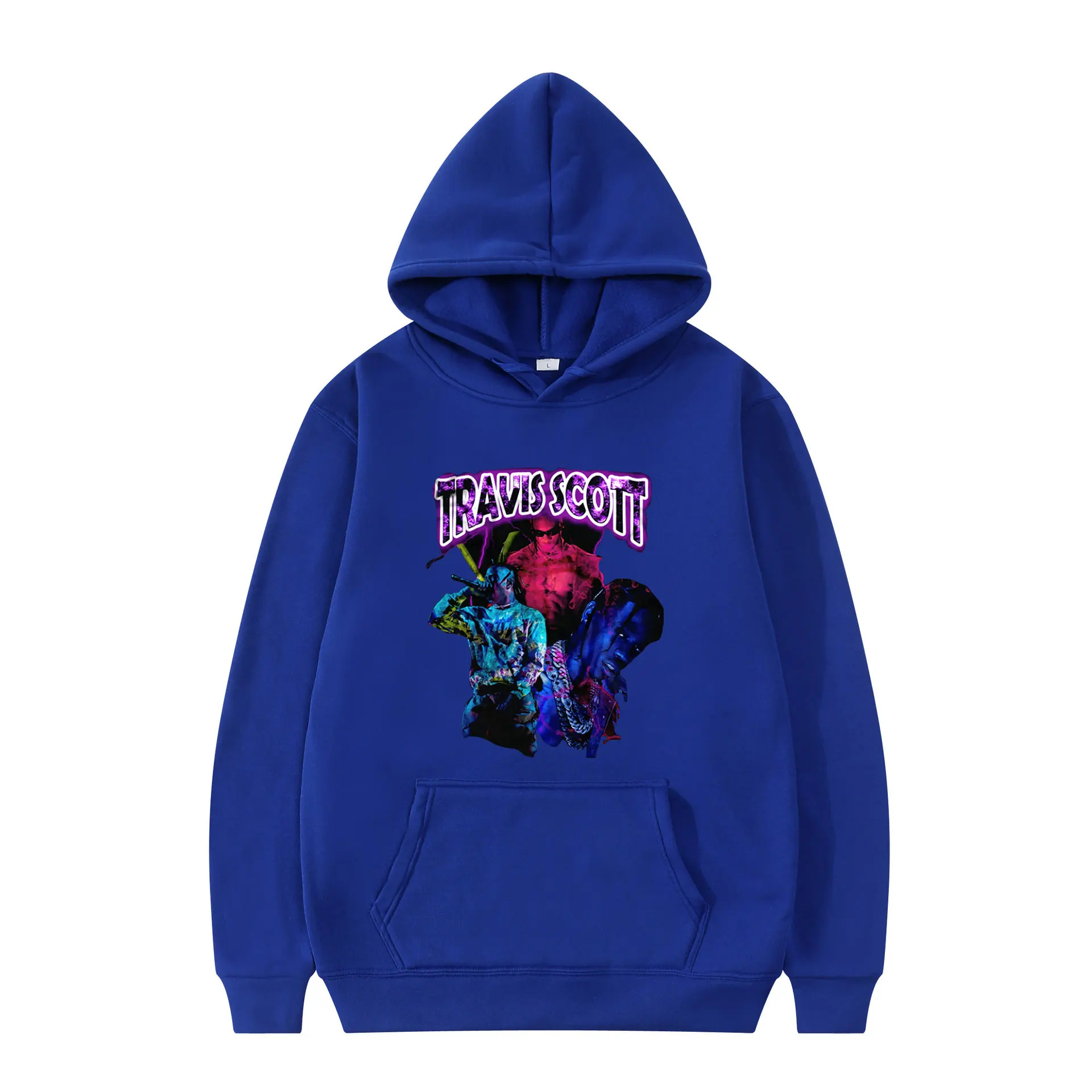 

2021 Hot Sale Oversized Casual Hoodies Travis Scott New Style Fashion Cotton Retro Clothes New Wear Long Sleeve Harajuku Hoodie