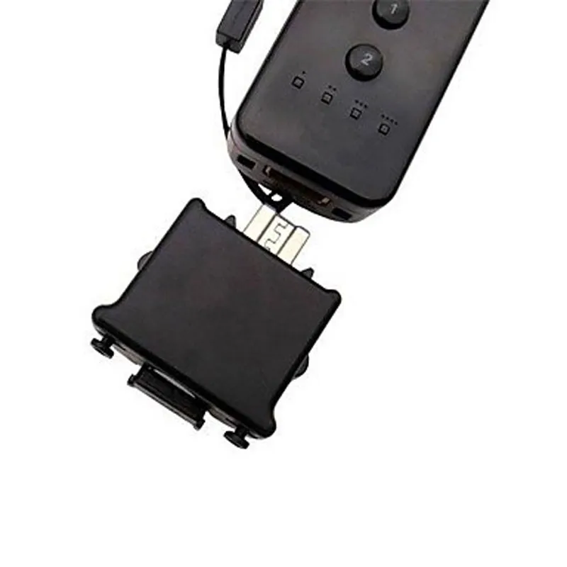 Gamepad акселератов Motion Plus Sensor для Nintendo. Подходит к игровой консоли Wii. Удаленный
