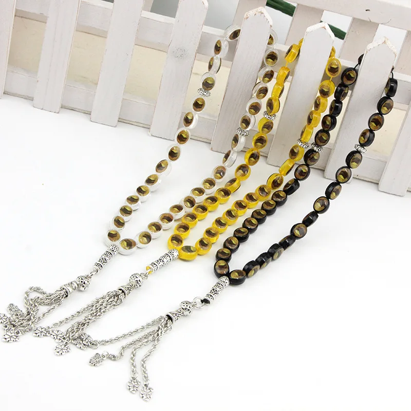 Исламские Молитвенные Четки мусульманские четки из смолы тасбих кисточка