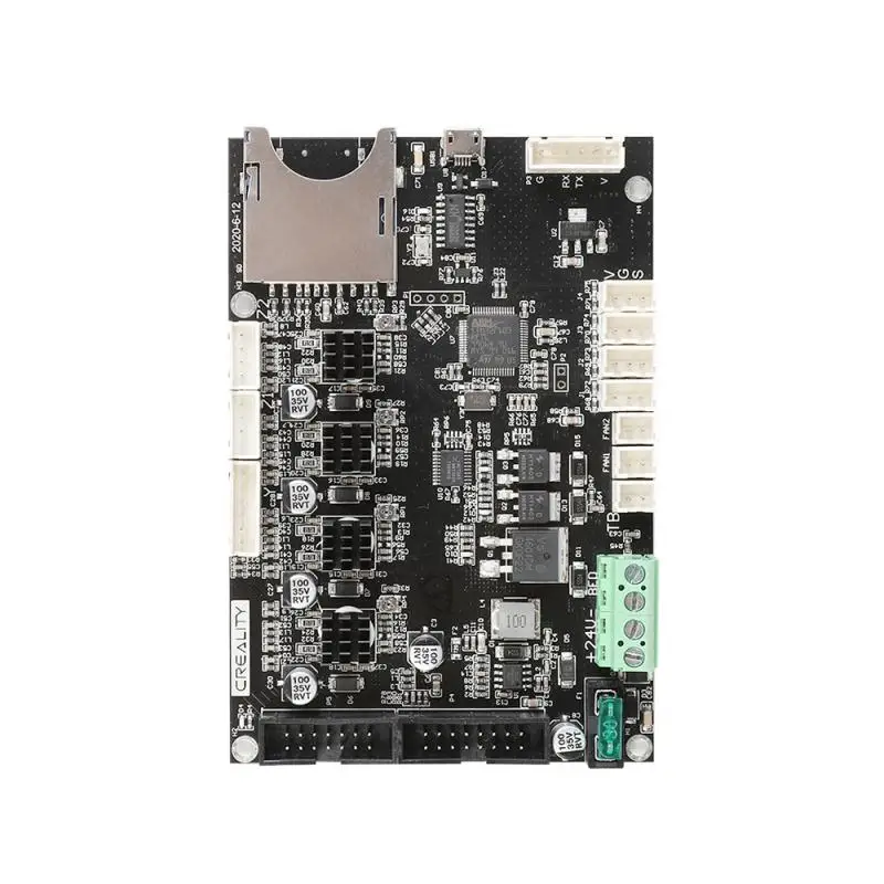 Оригинальный CREALITY 3D CR 6 SE принтер 32 бита бесшумный материнская плата для