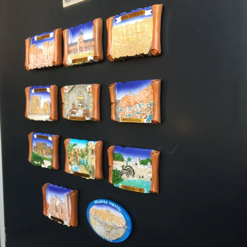 Магнит на холодильник Сирия туризм сувениры Ближний Восток ремесленное