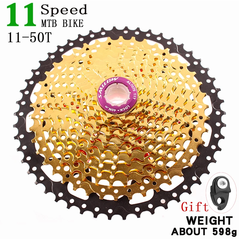 SMLLOW11s 50T SL Black Gold MTB кассета детали для горного велосипеда звездочки 11 11v 22s Speed Freewheel