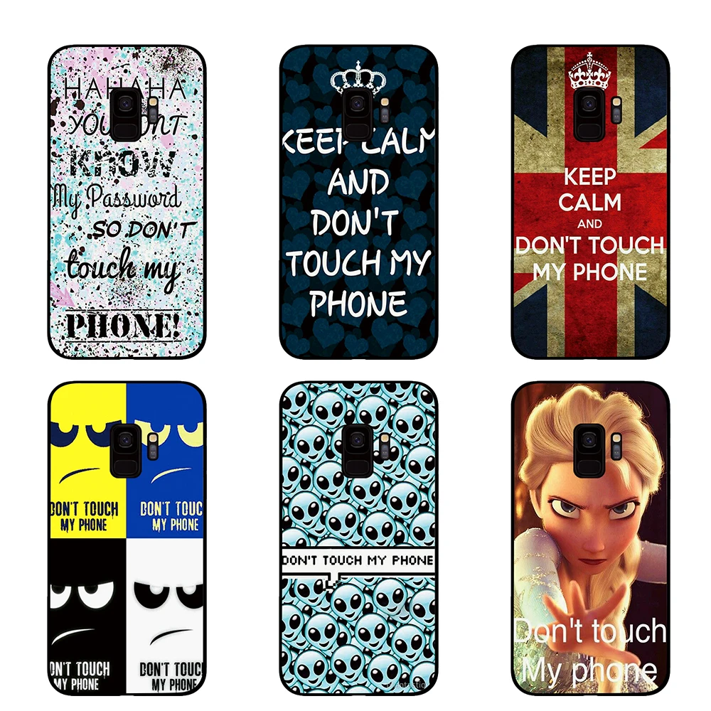 Не трогайте мой чехол для телефона Samsung Galaxy A10 A20 A30 A40 A50 A60 A70 A80 A11 A21 A41 A51 A71 |