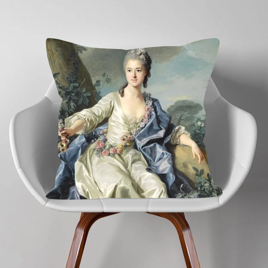 Наволочки для подушек Nobles And Grand Ladies европейская картина маслом женщин и девушек