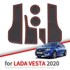Противоскользящий коврик для подстаканника для Лада Веста 2015  2020, 6 шт.