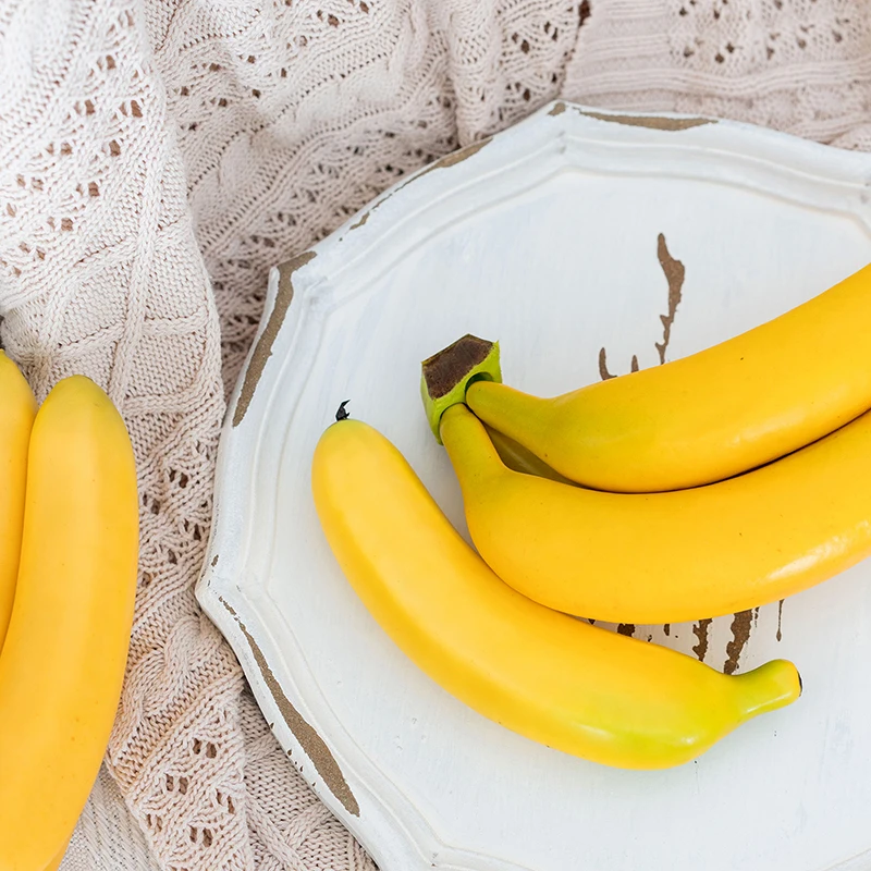 

Имитация фруктов игрушки высокая имитация банана модель окна макет сока украшение для магазина Детские Игрушки для раннего развития