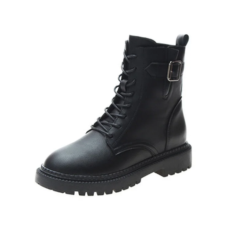 

Winter Boots Women 2021 Winter Martin Boots Women Fashion Women's Boots Chunky Casual Zipper Short Boots Boots Women