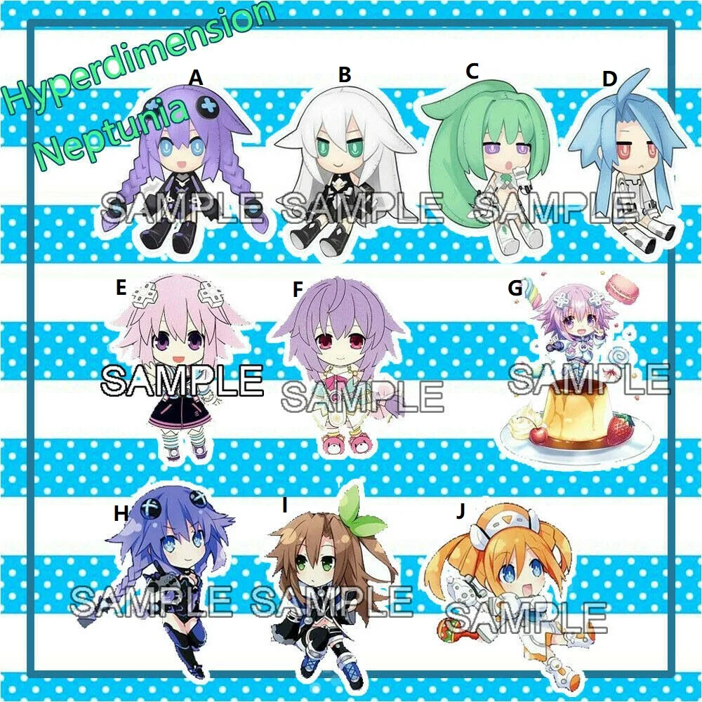 Акриловый брелок для ключей Hyperdimension Neptunia Noire Neptune Blanc 6 см|Реквизит костюмов| |