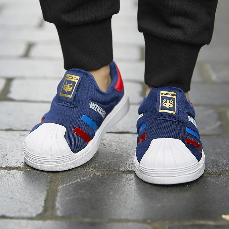 Winter Warm Little Boys Shoe Designer Unisex Sport Shoes For Children Wearable Baby Girls Casual Sneakers Flat Kids Slip-on | Детская