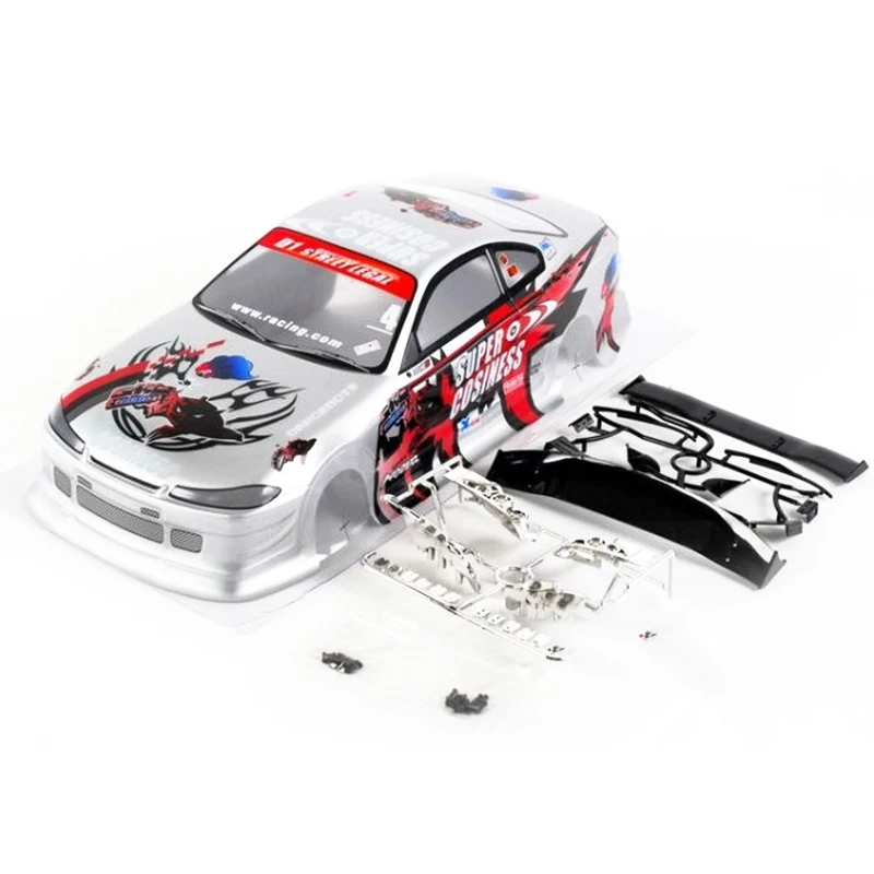 S007 S15 1/10 1:10 ПВХ Окрашенный корпус Корпуса для 1/10 RC хобби Гоночная машина 2 шт./лот
