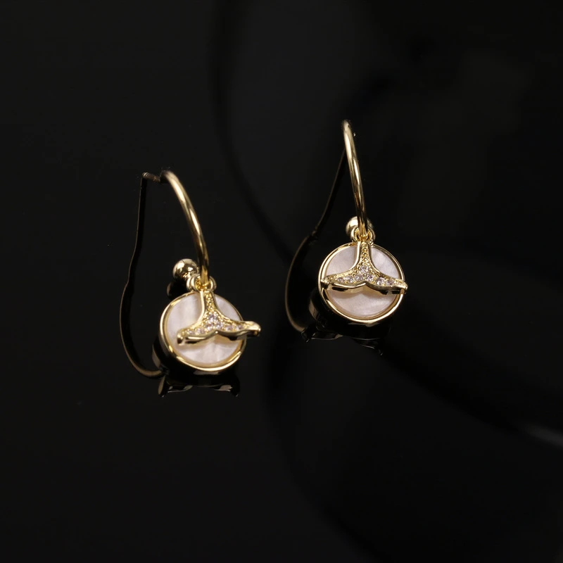 

TOSAKO Drop Earrings Gold Color Geometric Fashion Wedding Engagement for Women