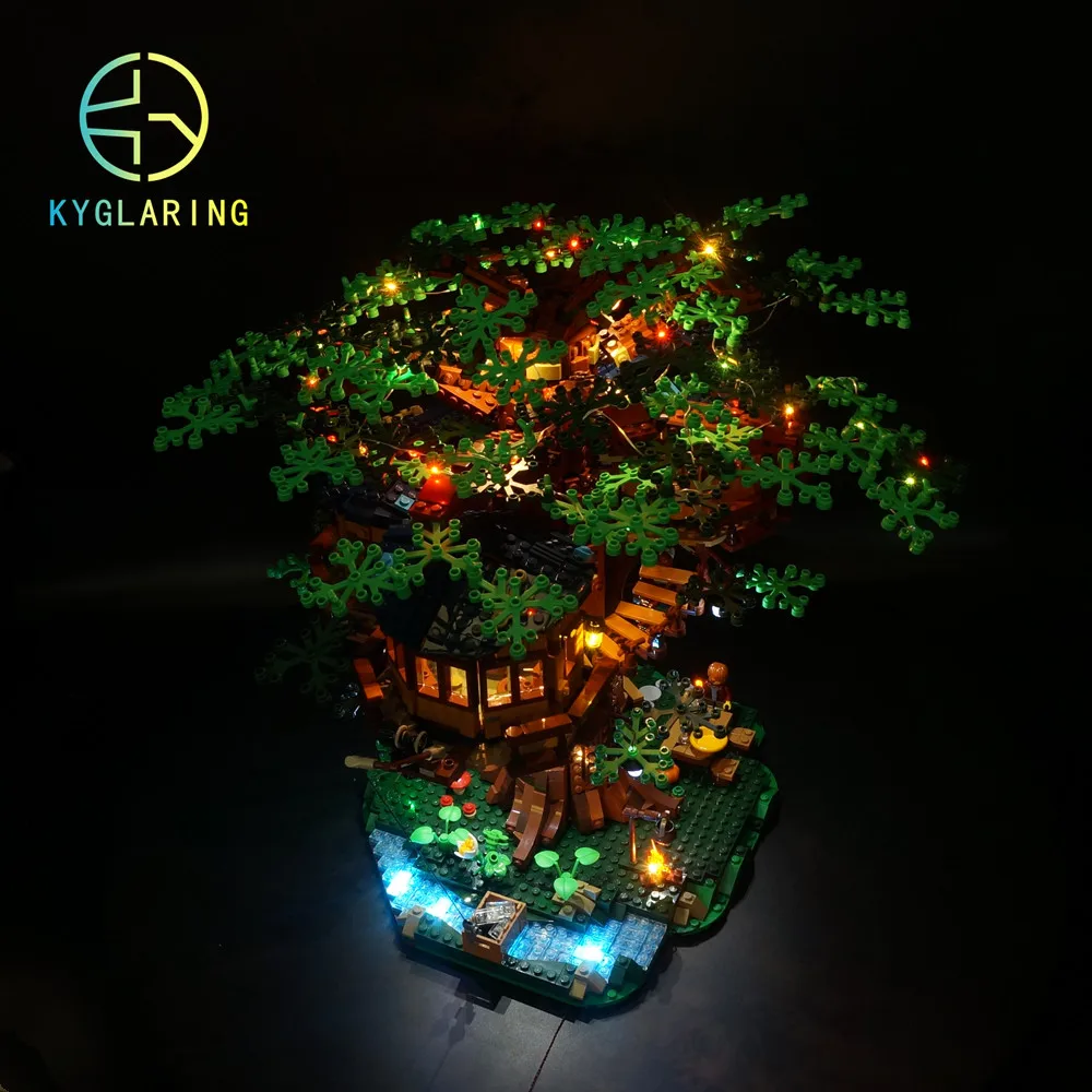 Светильник кой сделай сам 21318 строительные блоки для дома на дереве детские