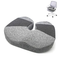 orthopedic memory foam seat cushion for office chair pad car seat cushion hip massage coccyx sitting pad for healthy care