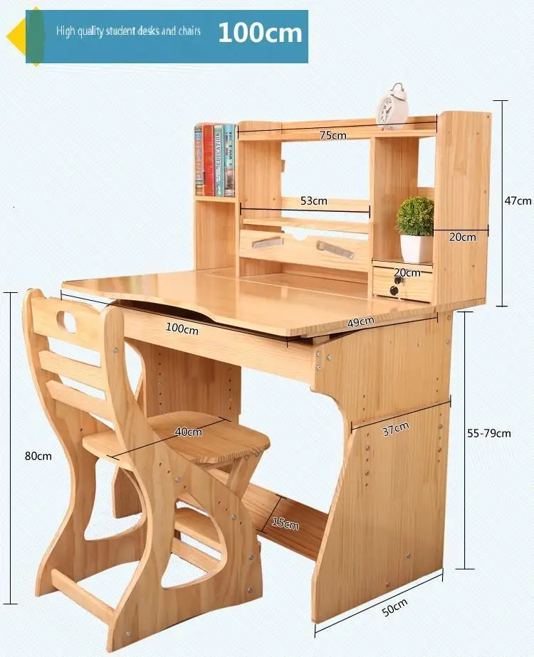 Bambini Cocuk Masasi Infantil Tableau Enfant Tisch Estudar мебель Kinder Tafel Wood Escritorio стол Меса учебный стол для детей