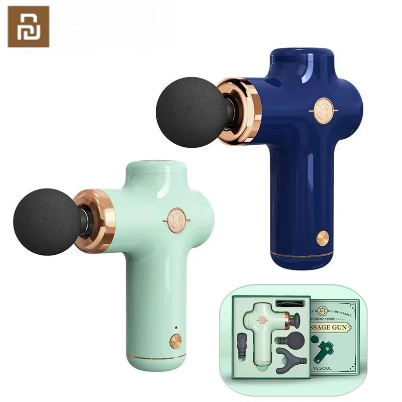

Xiaomi YouPin Yesoul Wireless Fascia Gun Three-speed Adjustment Can Be Timed Mini Muscle Relaxer With Various Massage Heads