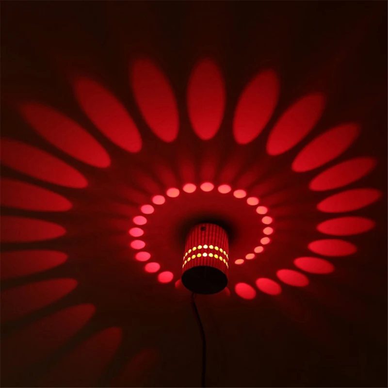 $46.40 Modern LED Ceiling Light 3W RGB Wall Sconce For Art Gallery Decoration Living Room Front Balcony Porch Corridors Lamp Fixture