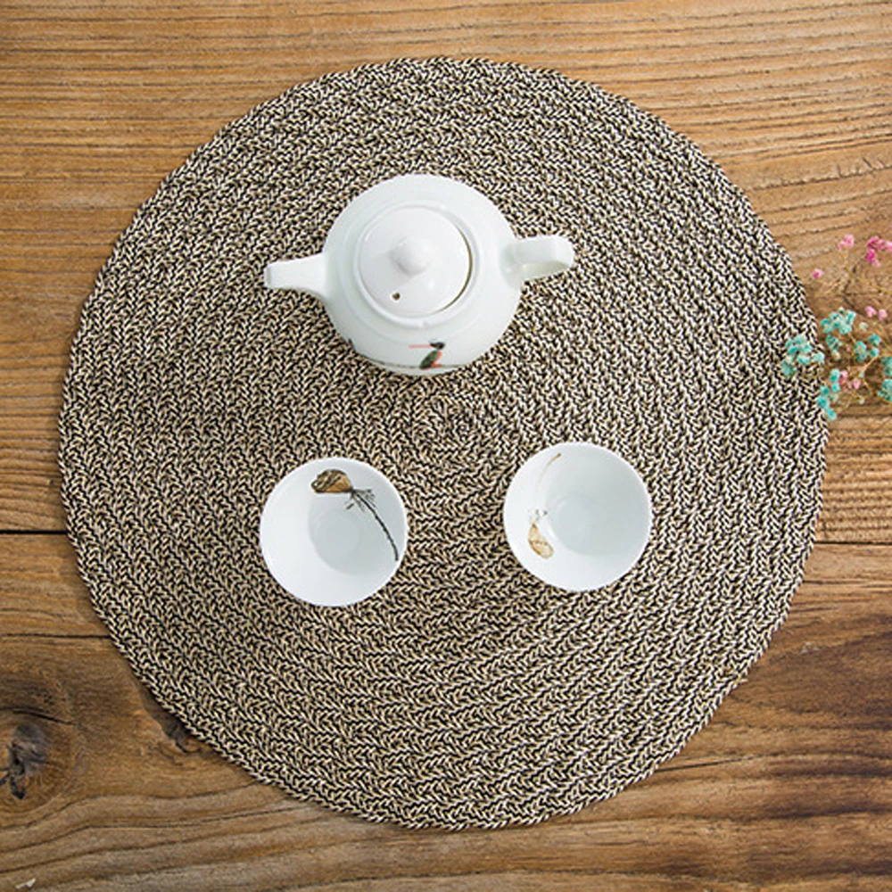 Подставка для столовых приборов модные циновка из ПВХ коврик колодки дискового