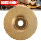 Шлифовальный диск угловой, 4 дюйма, с алмазным покрытием, 100 мм * 16 мм