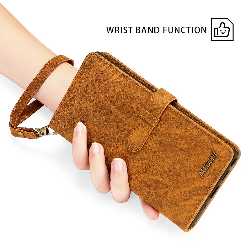 

Business 2 in 1 Detachable Phone Cases For LG LV3 k8 2017 Stylo4 V40 G7 Case Luxury Leather Flip Cover For MOTO G7 Power US EU