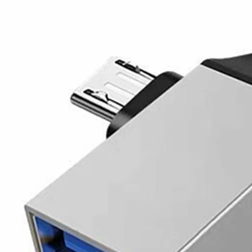 

2-in-1 Type-C Micro USB OTG Adapters Data Transmit Adapter For Mouse Tablet Hard Disk Drive Phone OTG Adapter Phone Accessories