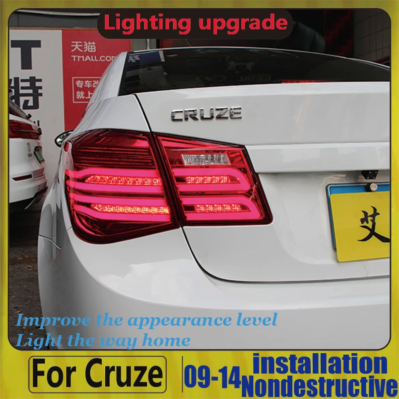 Светодиодный задний фонарь светильник для Chevrolet Cruze светодиодный в сборе 2009 2015