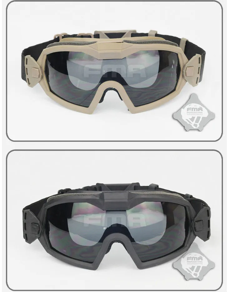 

The new enhanced version of LPG01BK12-2R With Fan Goggle glasses TB1029 BK/DE