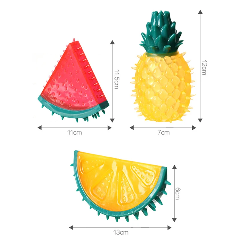 

Dog Supplies Dog Chew Toy Practical Bite Resistance Fruit Realistic Interactive Dog Toy Cat Bite Toy For Puppies Pet Products