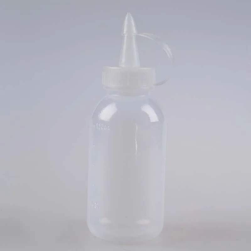 Кухонное пластиковое масло для соуса дозатор жидкости бутылка выдавливания 100cc 2