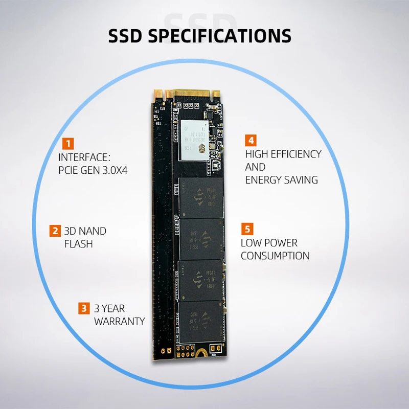 Ssd-накопитель KingSpec m2 nvme M.2 PCIe NVME ssd 128 ГБ 256 512 1 ТБ жесткий диск mve 2 внутренний для