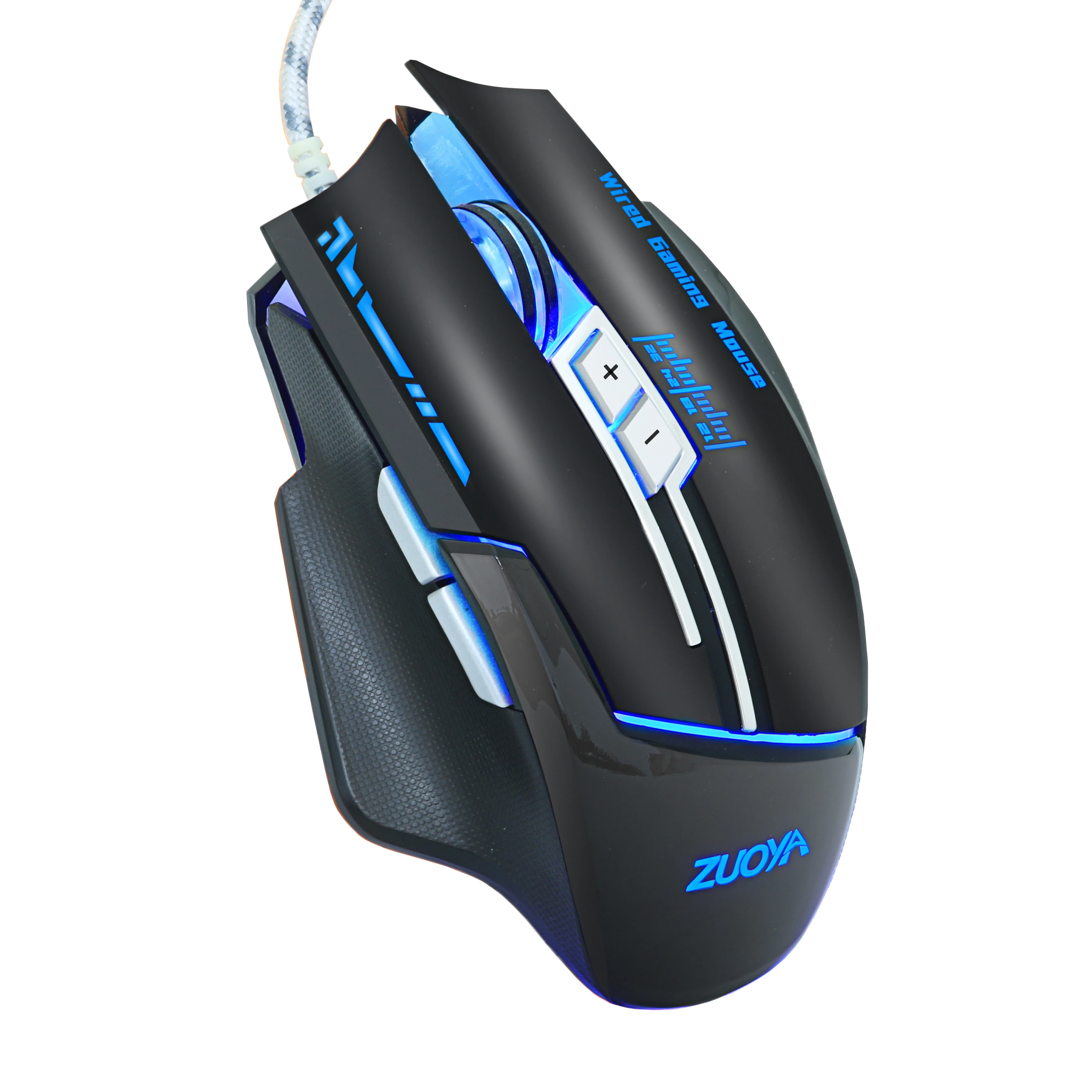 ZUOYA игры Мышь Точек на дюйм регулируемый светодиодный яркий Проводная Оптическая