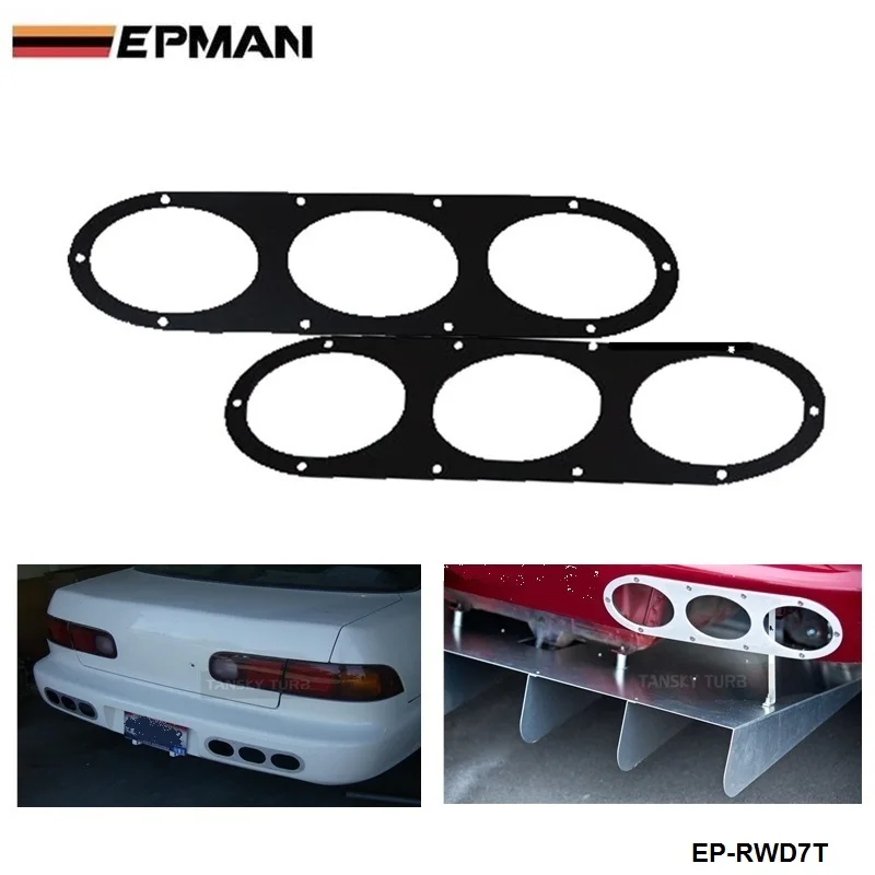 Новая Универсальная установка для стайлинга автомобиля диффузор заднего