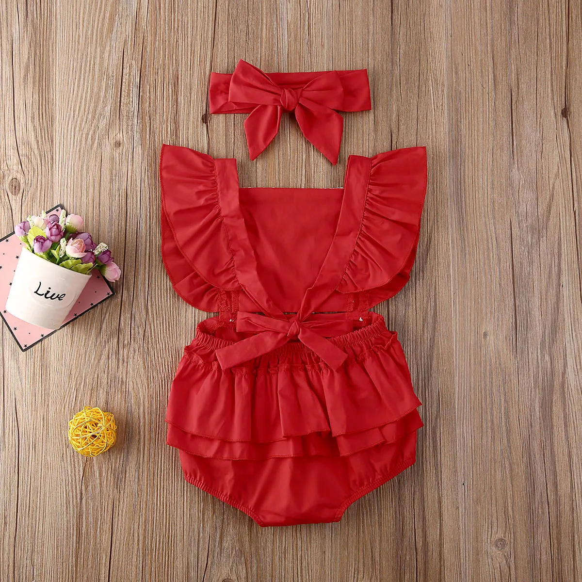 Детские комбинезоны летний кружевной комбинезон с оборками для новорожденных