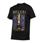 Sepultura хаос D бразильский тяжелый металл аниме Для мужчин T футболка большого размера компрессор футболки больших размеров, мужская рубашка