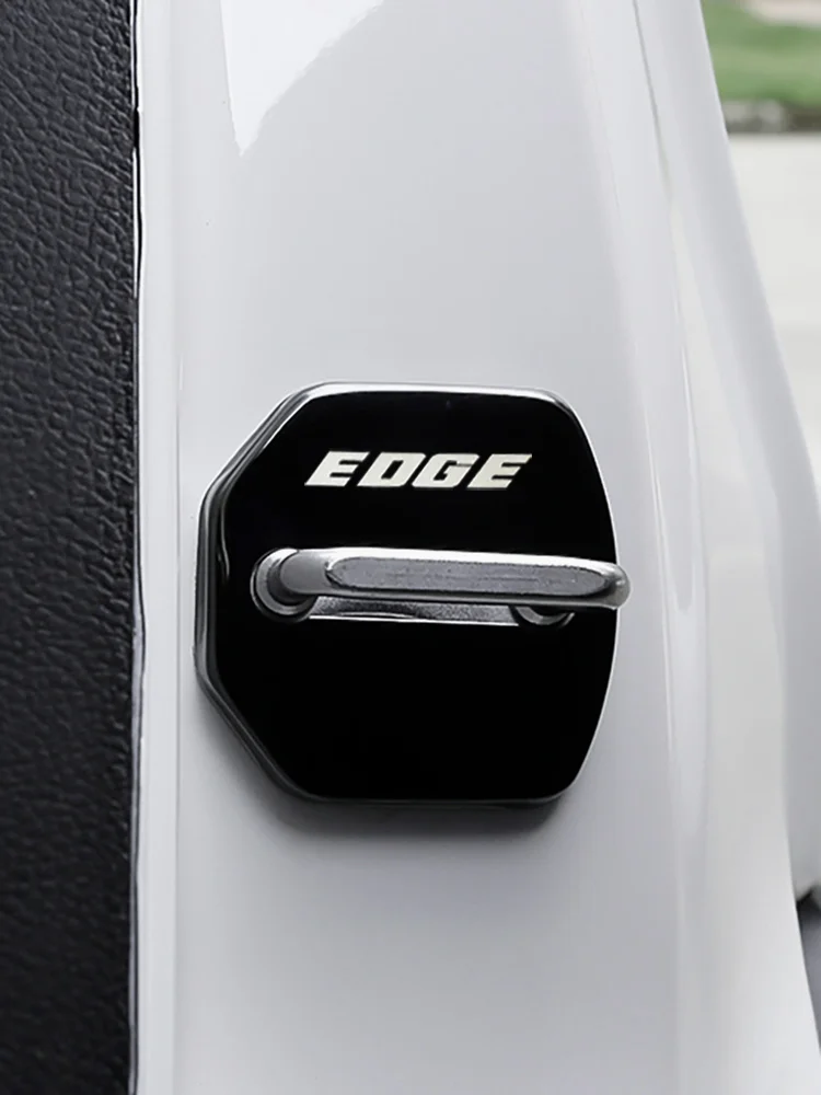 Пряжка дверного замка из нержавеющей стали Защитные чехлы для Ford Edge 2017 2018 2019