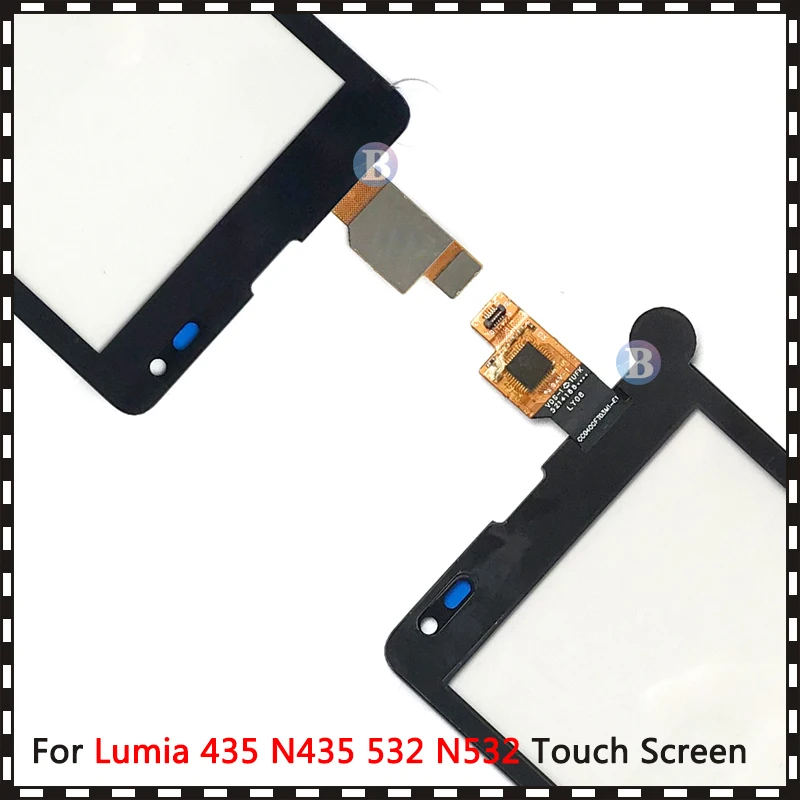 Высокое качество 4 0 &quotдля Nokia Microsoft Lumia 435 N435 532 N532 сенсорный экран дигитайзер