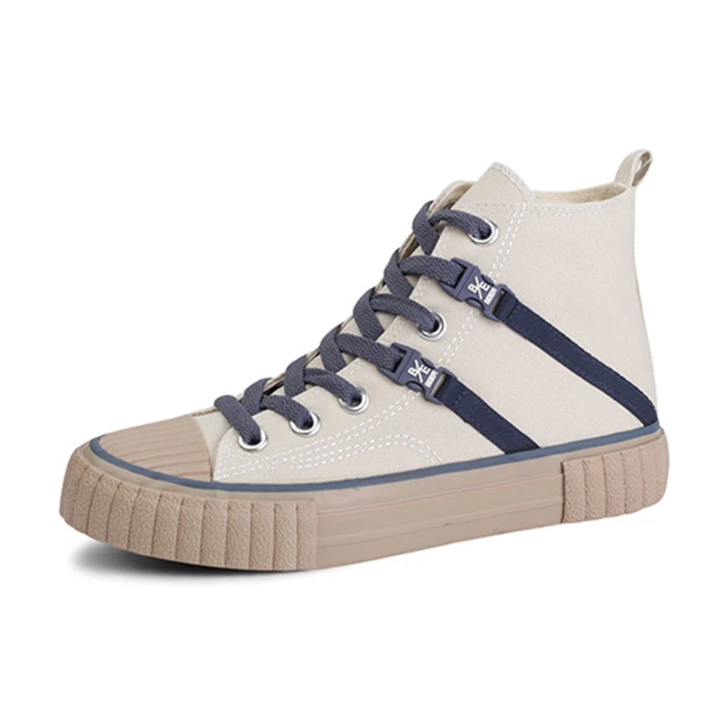 

Canvas Shoes Women's Sneakers 2021 Fashion Casual Shoes Woman Flats Spring High Top Platforms Designer Sneakers Femme Baskets 40
