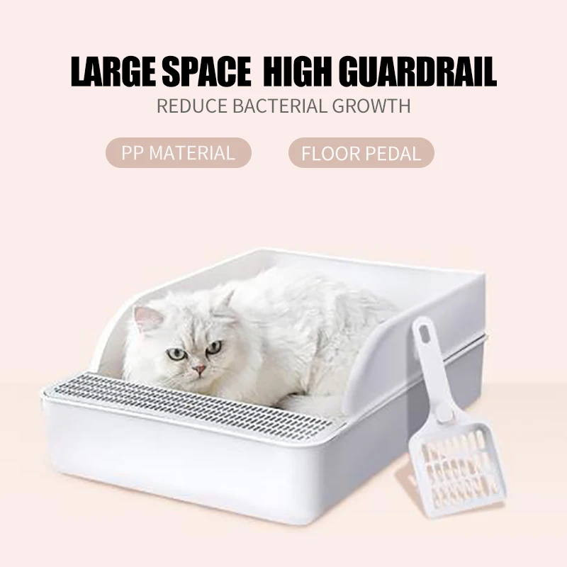 Pet Туалет постельное белье Анти Всплеск кошки ящик для туалета кошачий поднос