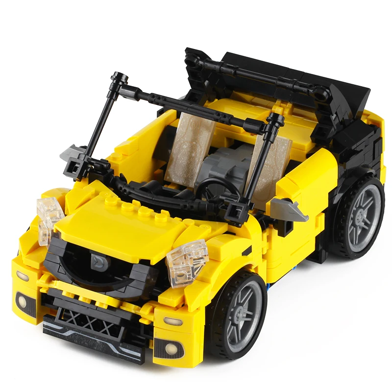 

SEMBO Technician RACing Car MOC Model SUV City Creator Pull Back Mechanical Vehicle Building Blocks Children Toys Speed champion