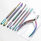 Ножницы для кутикулы, из нержавеющей стали, инструменты для маникюра и педикюра, Кусачки Ножницы для удаления нежелательной кожи, кусачки, УФ-Гель-лак, маникюр, Уход за ногтями