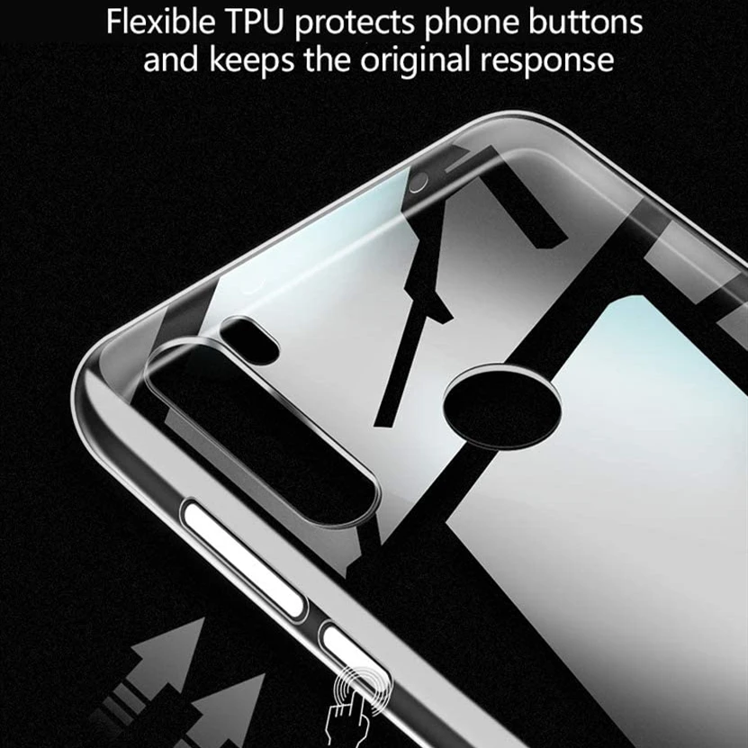 Ультратонкий Прозрачный мягкий силиконовый чехол из ТПУ для Xiaomi Mi 9T A1 A2 A3 Redmi Note 6 6A