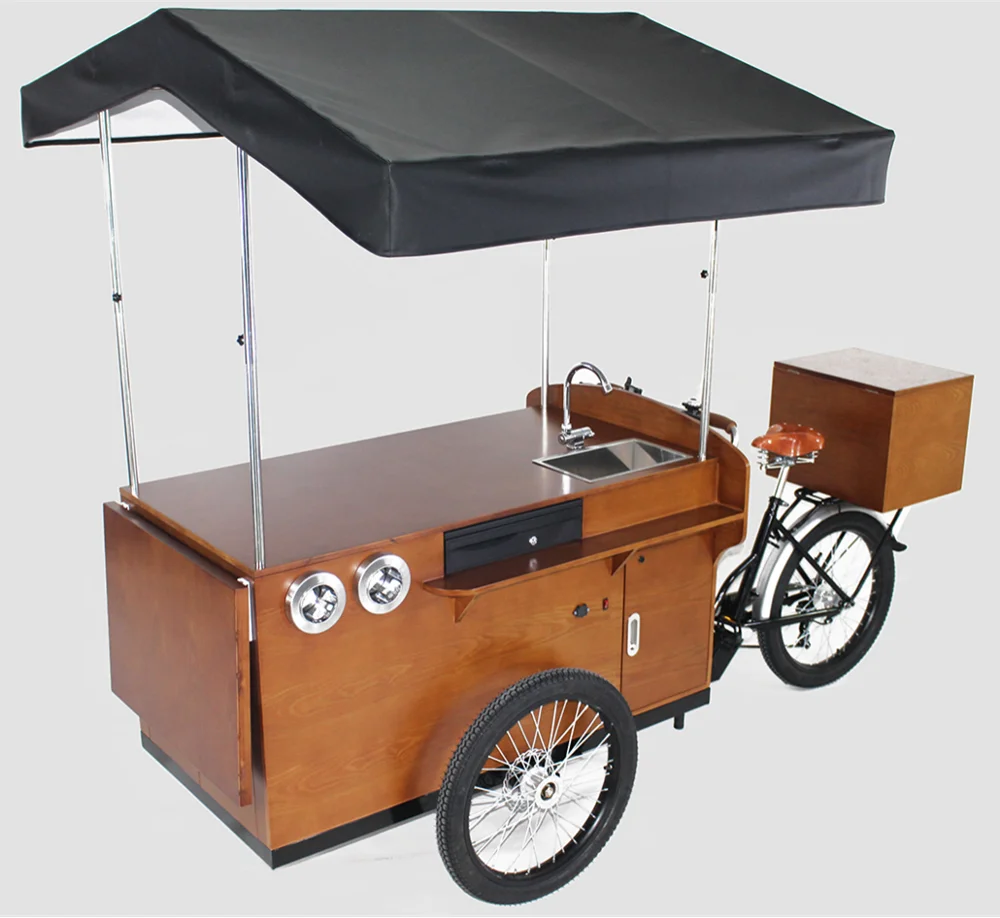 Горячая Распродажа Европа мобильный Еда тележка для продажи Кофе фруктового