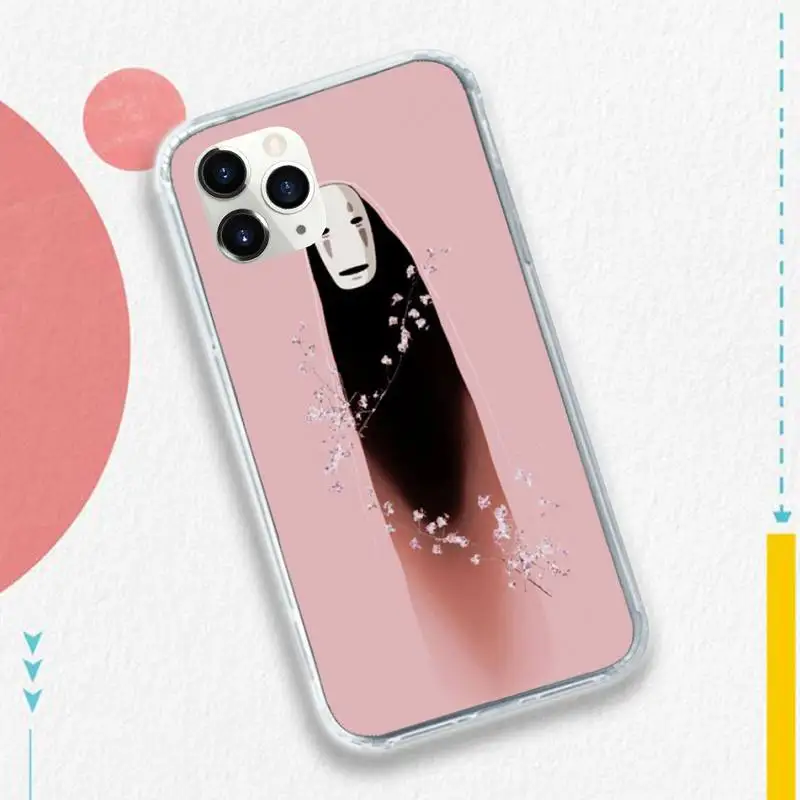 

Spirited Away Anime Ghibli Miyazaki Phone Case for iPhone 11 12 pro XS MAX 8 7 6 6S Plus X 5S SE 2020 XR