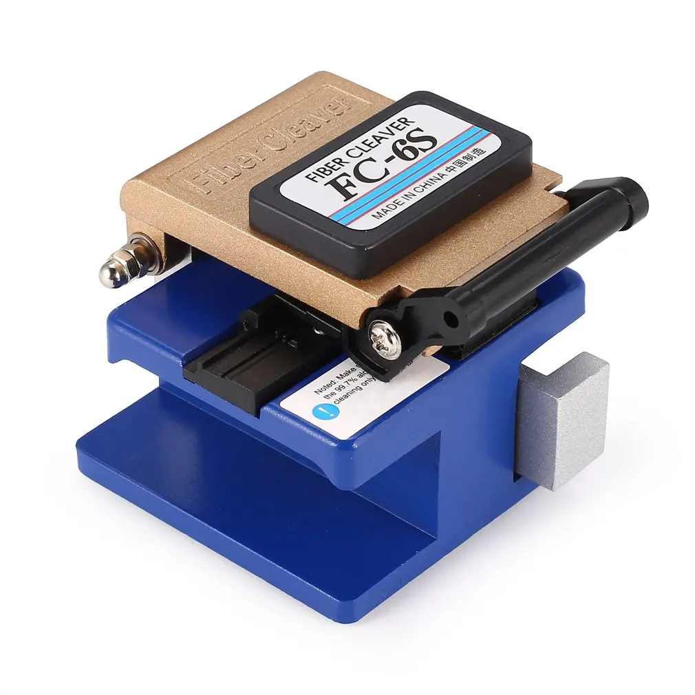 Metal Fiber Cleaver FC-6S Fiber Optic Cable Cutter Cold Aluminum Fiber Knife Cutting Used in FTTX FTTH FC-6S Fiber Cleaver Tool