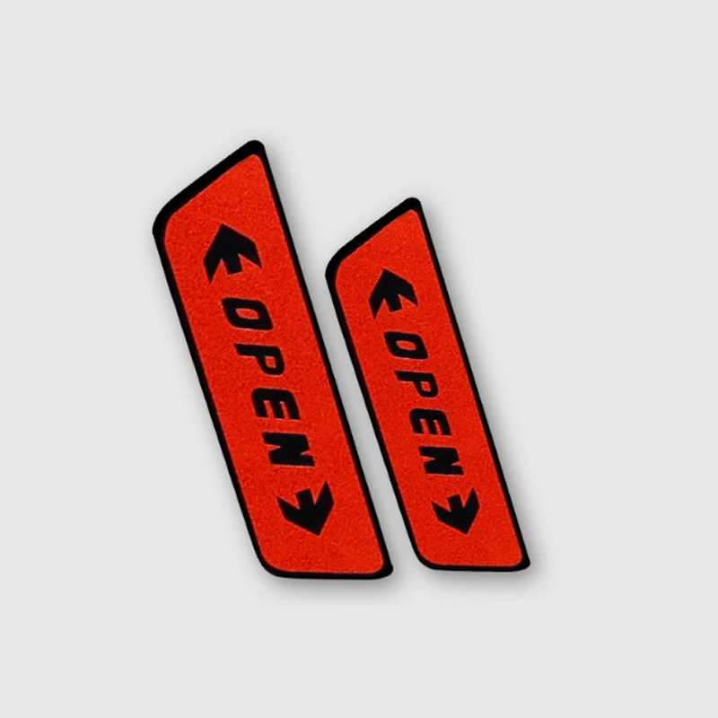 Модификация дверных наклеек предупреждение о открытии двери отражающие