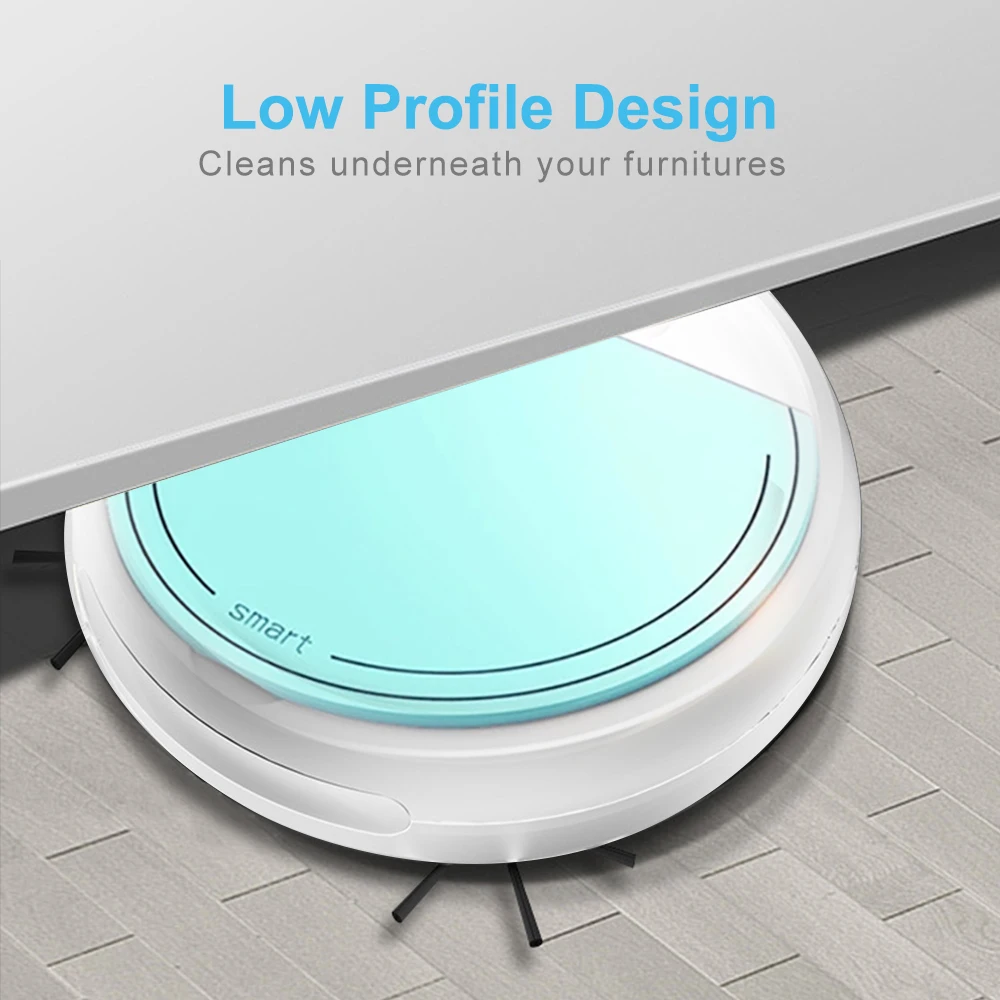 Умный робот пылесос развертки и влажной швабры одновременно для твердых полов