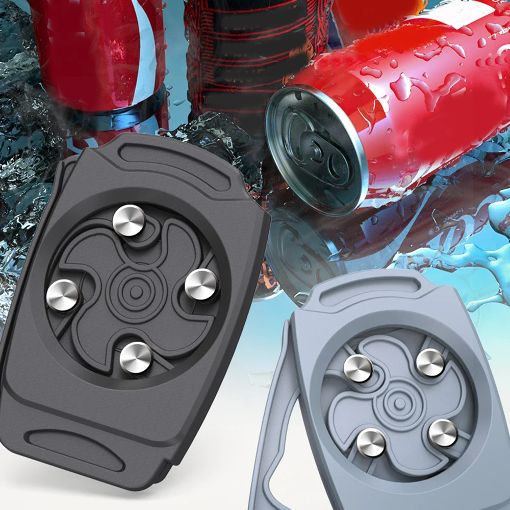 

1 pcsGo Swing Universal Topless Beverage Beer Can Opener Manual Smooth Edge Portable Safe Cut Can Opener Ez-Drink Opener Cutter