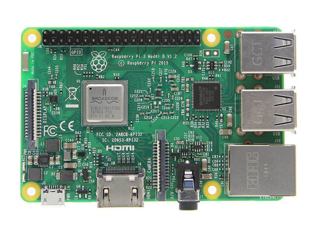 Одноплатный компьютер Raspberry Pi 3 Model B новый Soc BCM2837B0 1 2 ГГц Процессор 1GB Оперативная