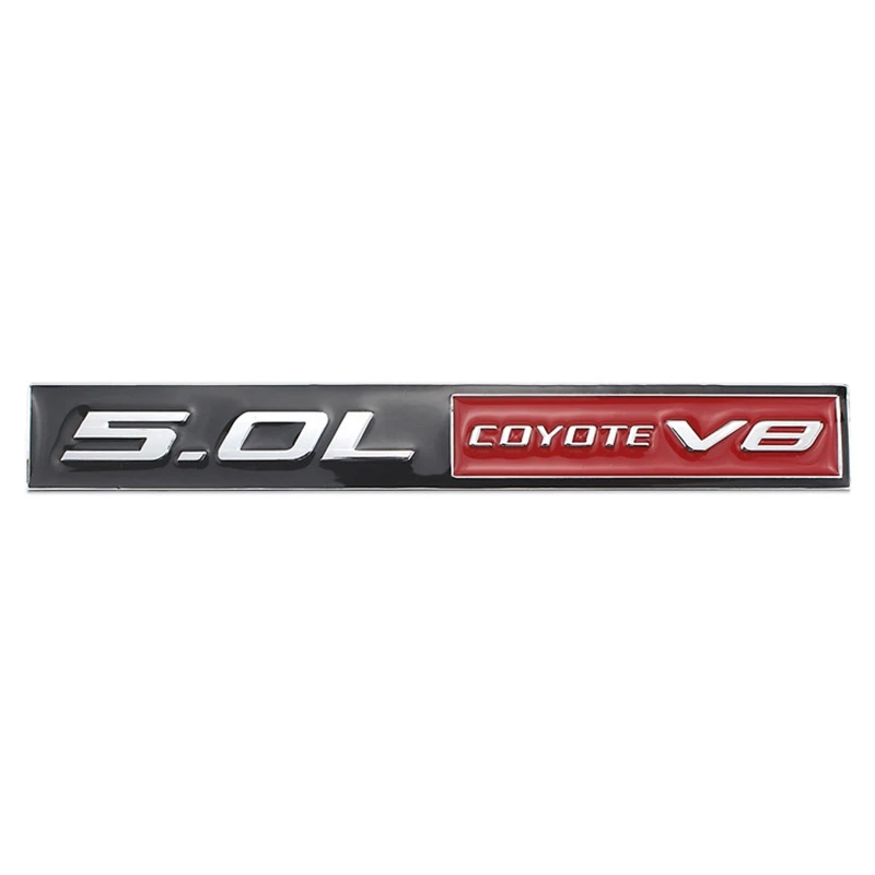 for Ford Mustang GT F150 2011-2017 5.0 Coyote V8 5 3/4 Inch Silver Black Red Emblem | Автомобили и мотоциклы